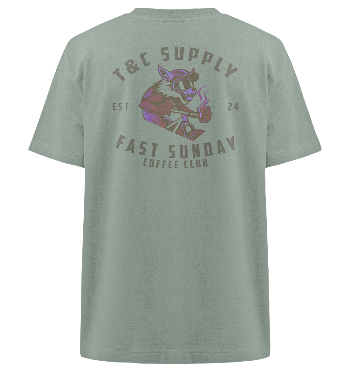 Fast Sunday - Heavy Oversized Organic Shirt